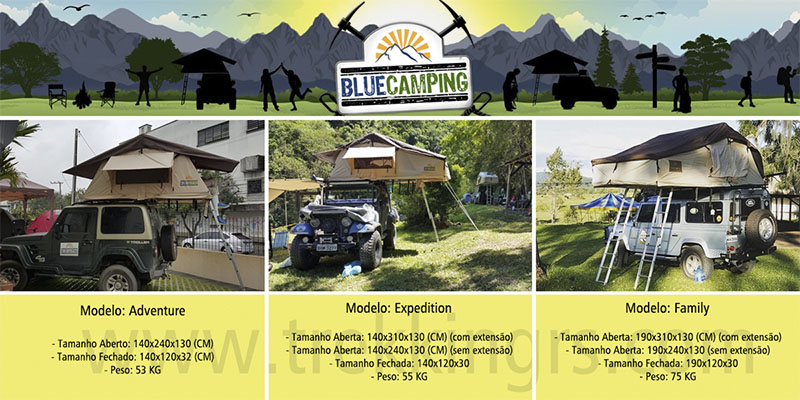 Blue Camping